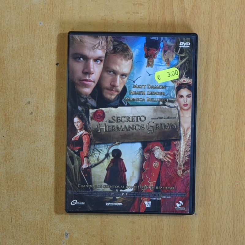 EL SECRETO DE LOS HERMANOS GRIMM - DVD