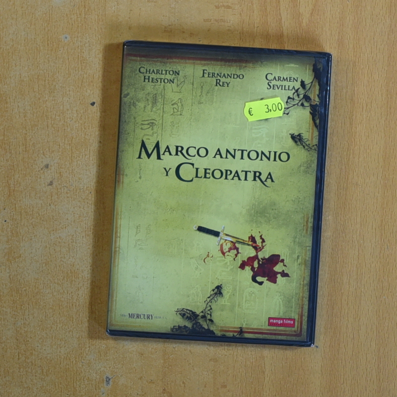 MARCO ANTONIO Y CLEOPATRA - DVD