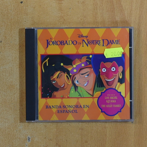 [416914] VARIOS - EL JOROBADO DE NOTRE DAME - CD