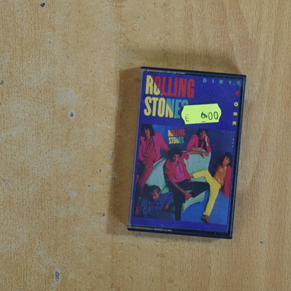 ROLLING STONES - DIRTY WORK - CASSETTE