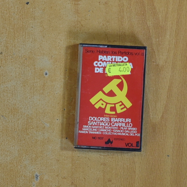 [416966] VARIOS - PARTIDO COMUNISTA DE ESPAÑA - CASSETTE