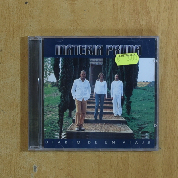 MATERIA PRIMA - DIARIO DE UN VIAJE - CD
