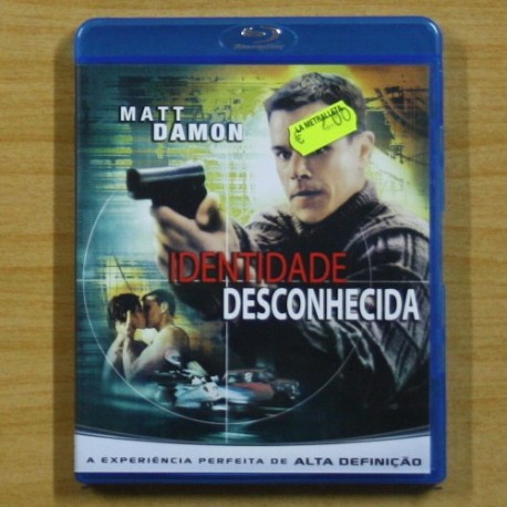 [1020892] IDENTIDADE DESCONHECIDA - BLU RAY