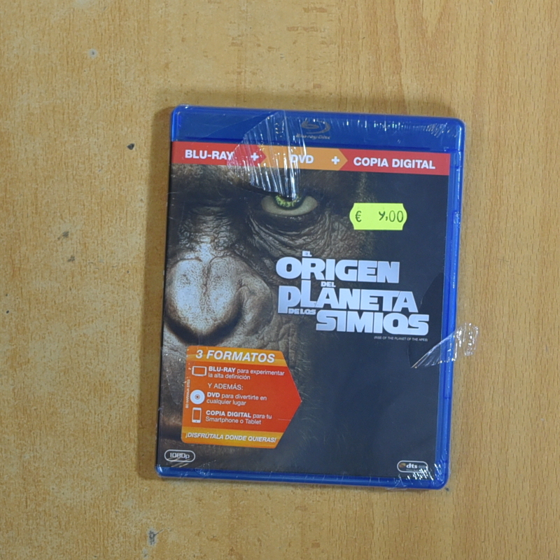 EL ORIGEN DEL PLANETA DE LOS SIMIOS - BLURAY