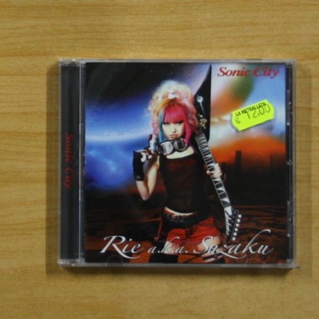 [1022624] RIE A.K.A. SUZAKU - SONIC CITY - CD