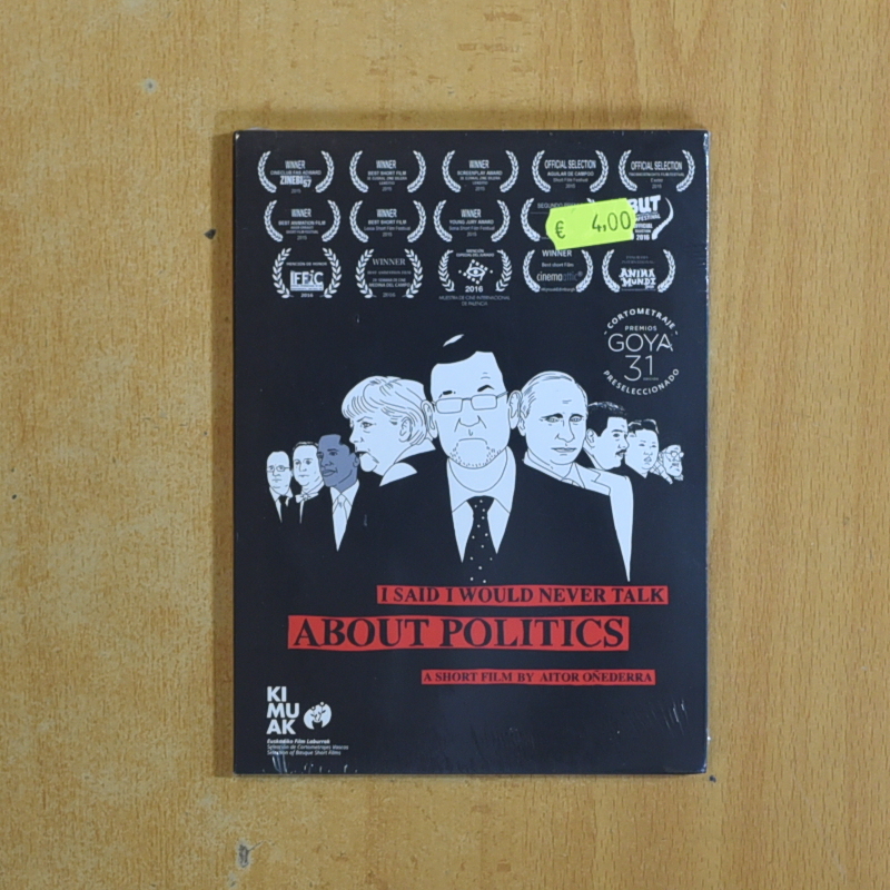 I SAID I WOULD NEVER TALK ABOUT POLITCS - DVD