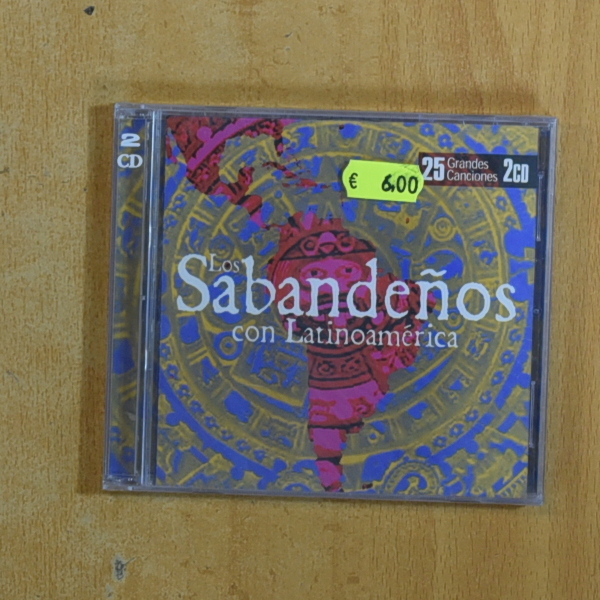 LOS SABANDEÑOS - CON LATINOAMERICA - CD