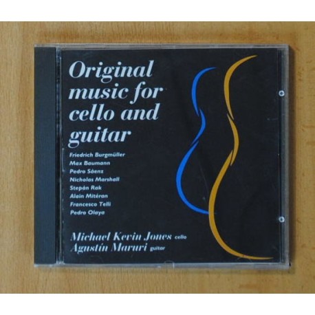 [246714] MICHAEL KEVIN JONES / AGUSTIN MARURI - ORIGINAL MUSIC FOR CELLO AND GUITAR - CD