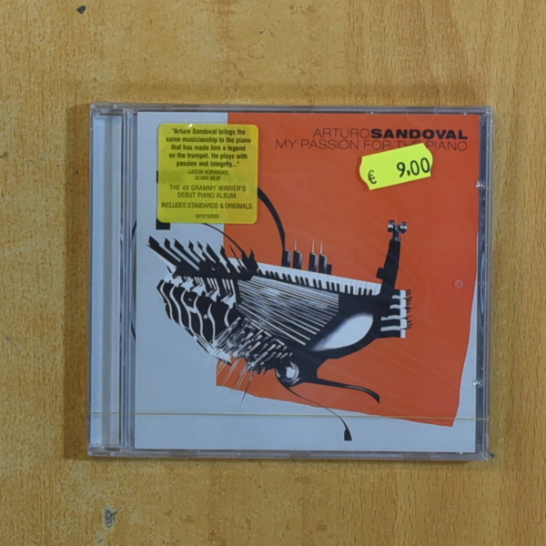 [417319] ARTURO SANDOVAL - MY PASSION FOR THE PIANO - CD