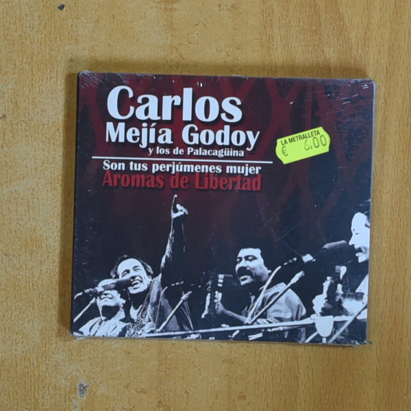 CARLOS MEJIA GODOY Y LOS PALACAGUINA - SON TUS PERJUMENES MUJER AROMAS DE LIBERTAD - CD