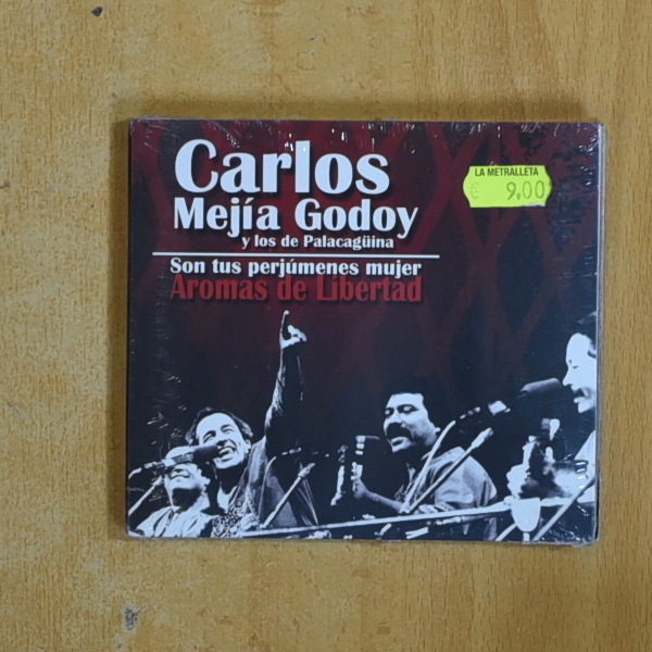 CARLOS MEJIA GODOY Y LOS PALACAGUINA - SON TUS PERJUMENES MUJER AROMAS DE LIBERTAD - CD