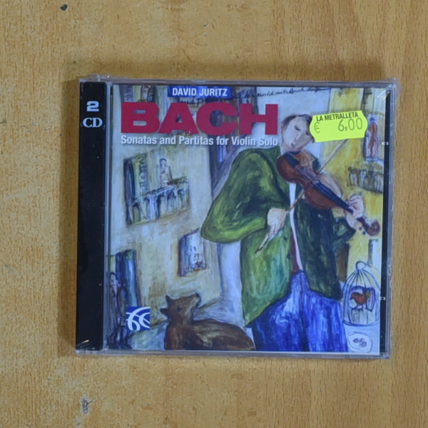 [417393] DAVID JURITZ - BACH SONATAS AND PARTITAS FOR VIOLIN SOLO - CD