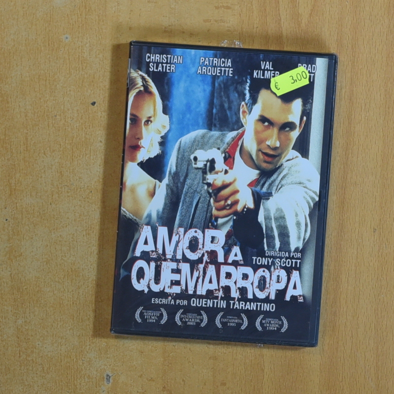AMOR A QUEMARROPA - DVD