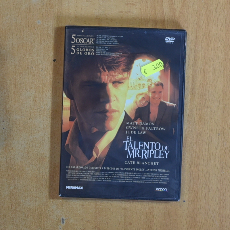 EL TALENTO DE MR RIPLEY - DVD