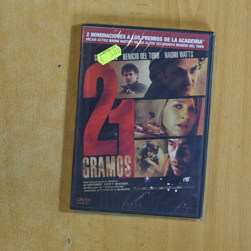 21 GRAMOS - DVD