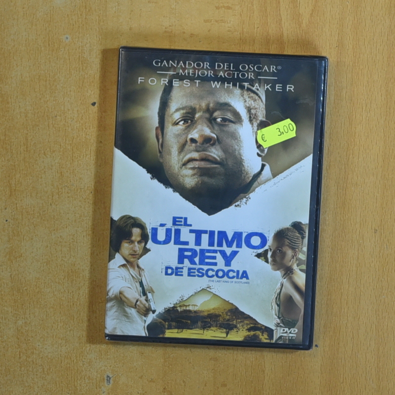 EL ULTIMO REY DE ESCOCIA - DVD