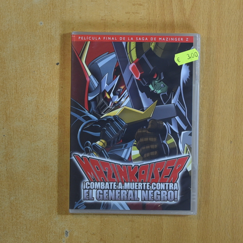[417484] MAZINKAISER COMBATE A MUERTE CONTRA EL GENERAL NEGRO - DVD