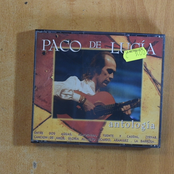 PACO DE LUCIA - ANTOLOGIA - CD