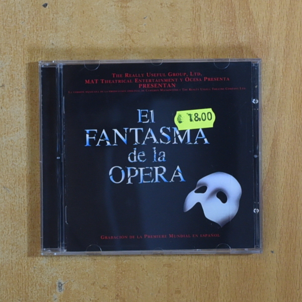 [417576] VARIOS - EL FANTASMA DE LA OPERA - CD