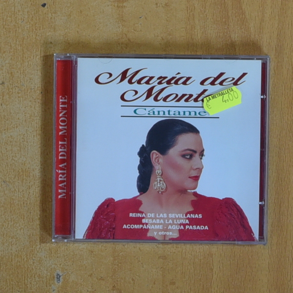 [417592] MARIA DEL MONTE - CANTAME - CD