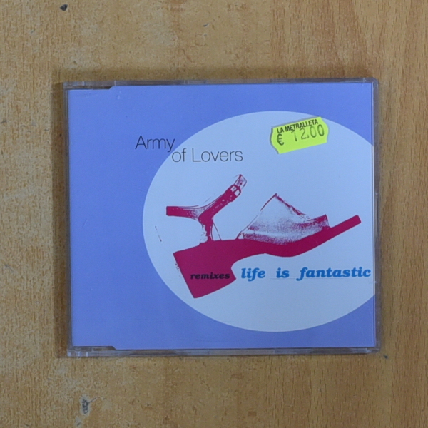 ARMY OF LOVERS - LIFE IS FANTASTIC - CD SINGLE
