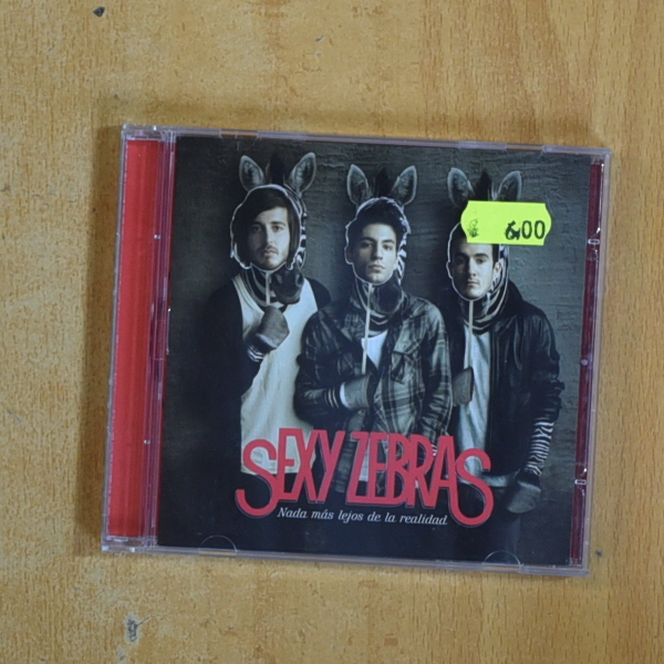 SEXY ZEBRAS - NADA MAS LEJOR DE LA REALIDAD - CD