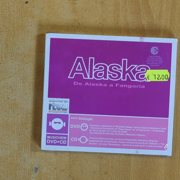 ALASKA - DE ALASKA A FANGORIA - CD
