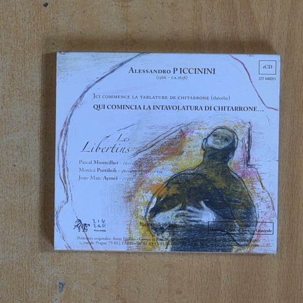 [417700] PICCININI - QUI COMINCIA LA INTAVOLATURA DI CHITARRONE - CD