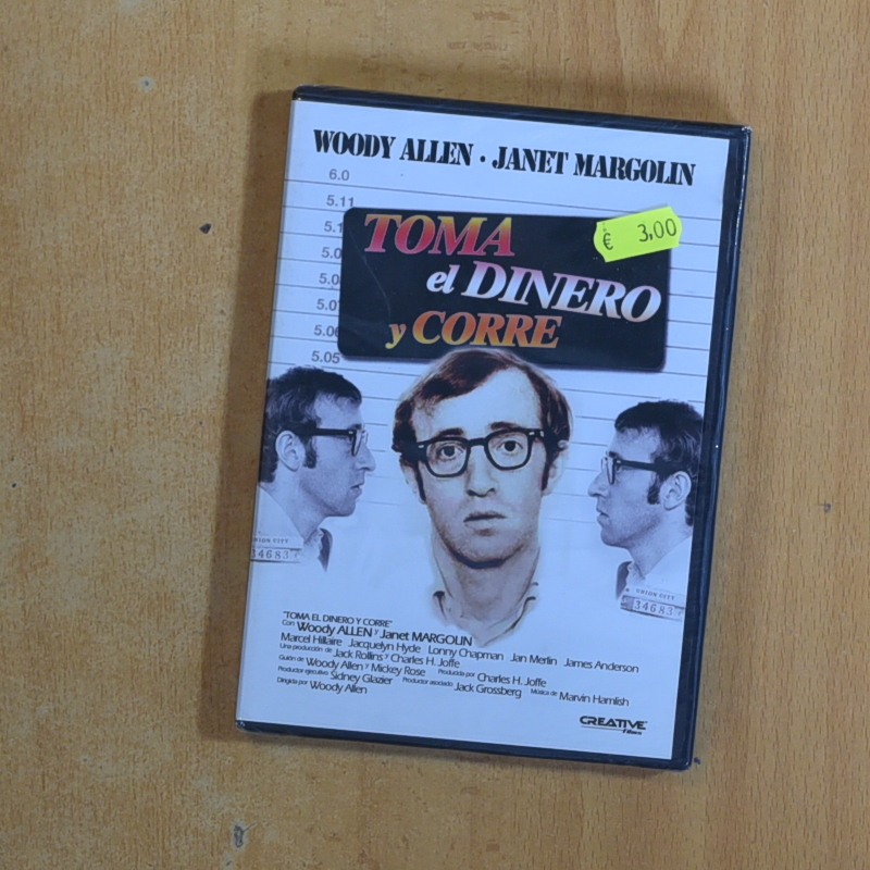 TOMA EL DINERO Y CORRE - DVD