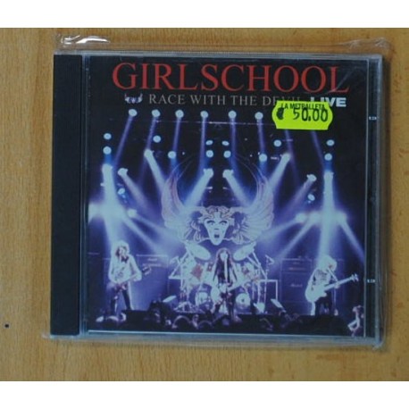 [248637] GIRLS SCHOOL - RACE WITH THE DEVIL LIVE - CD