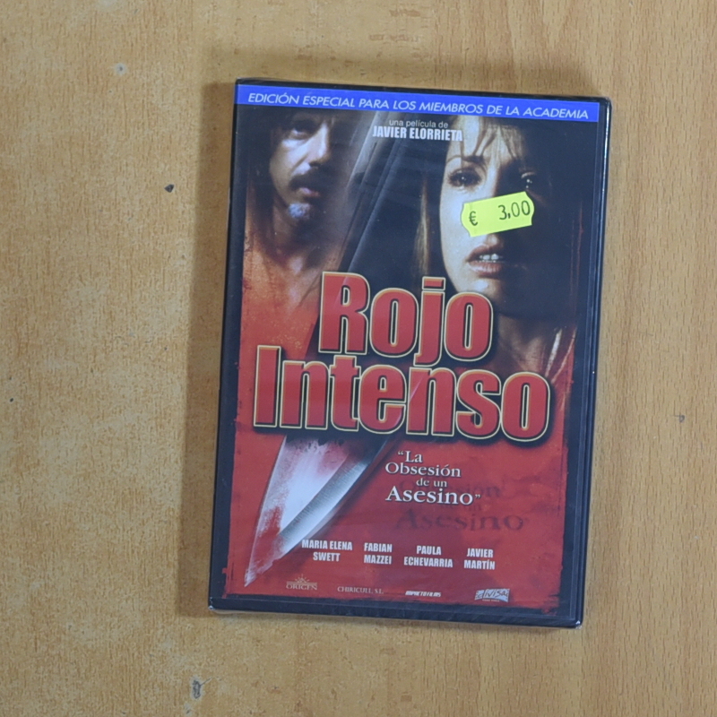 ROJO INTENSO - DVD