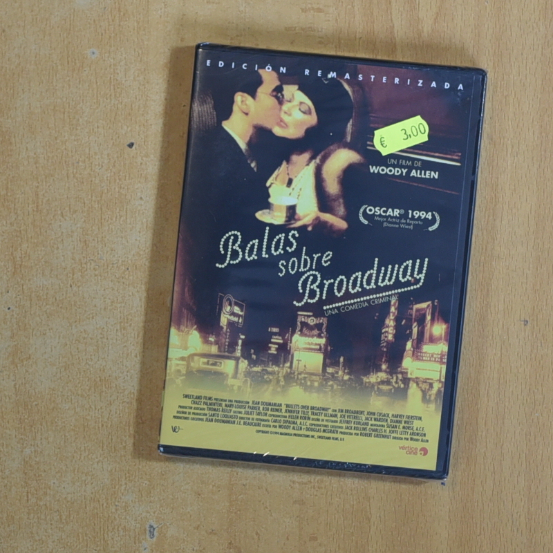 BALAS SOBRE BROADWAY - DVD