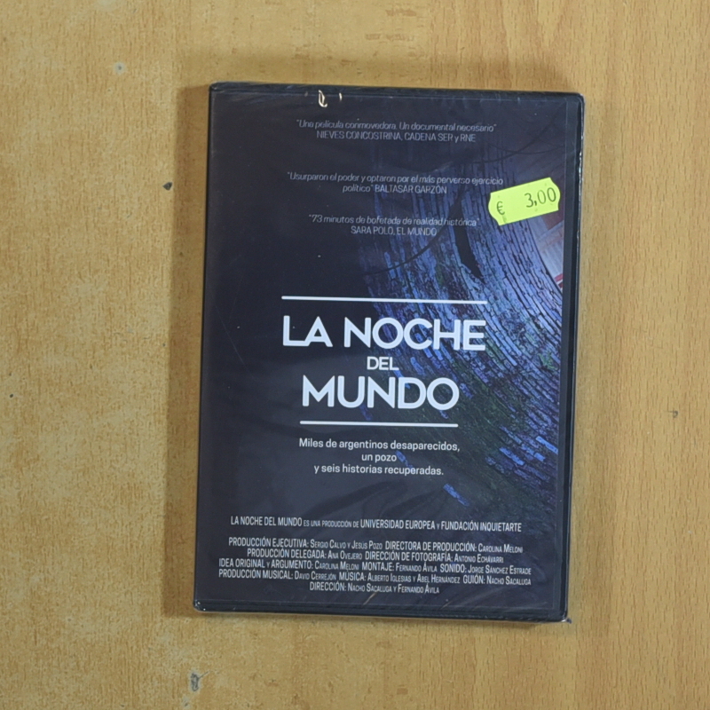 LA NOCHE DEL MUNDO - DVD
