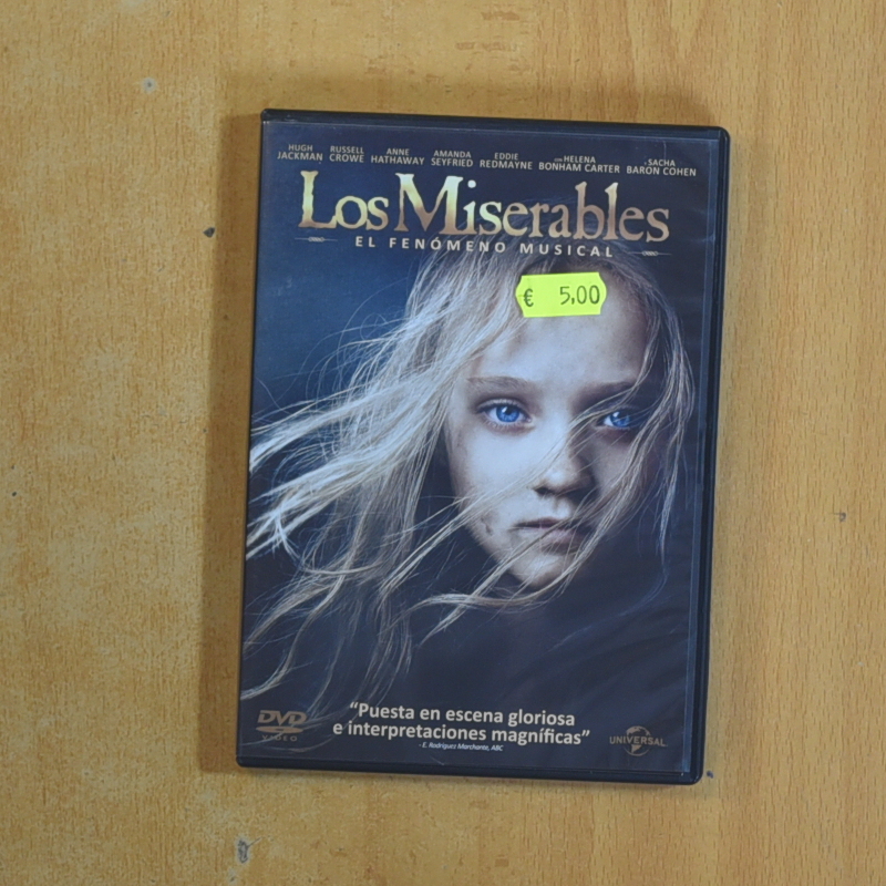 LOS MISERABLES - DVD