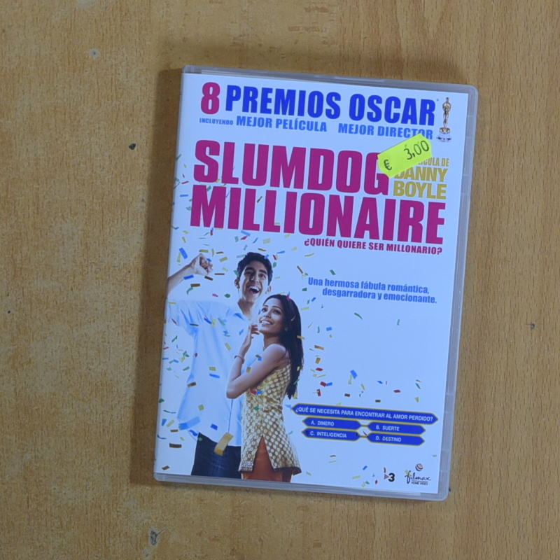 SLUMDOG MILLIONAIRE - DVD
