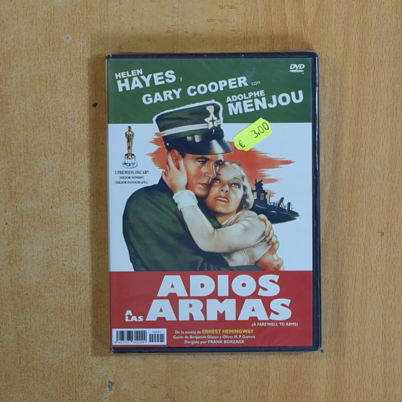 ADIOS A LAS ARMAS - DVD