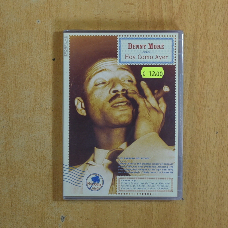 BENNY MORE HOY COMO AYER - DVD