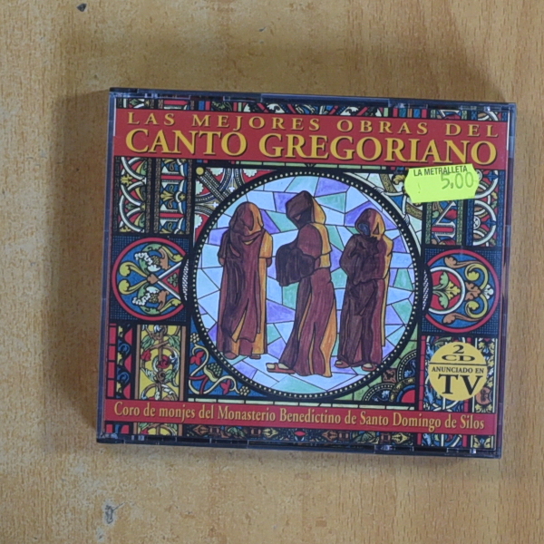 [418107] VARIOS - LAS MEJORES OBRAS DEL CANTO GREGORIANO - CD