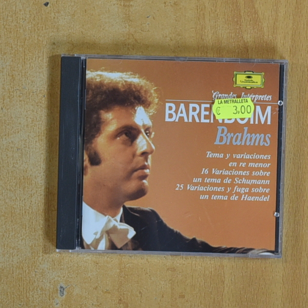 BRAHMS - BARENBOIM - CD