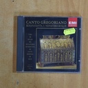 VARIOS - CANTO GREGORIANO - CD