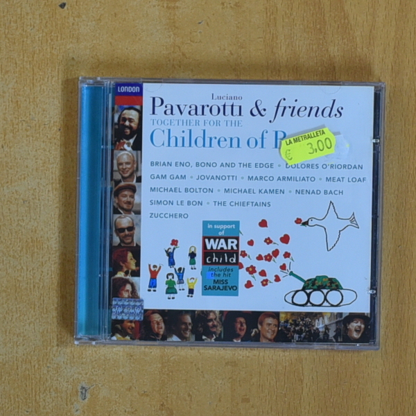 VARIOS - PAVAROTTI & FRIENDS - CD