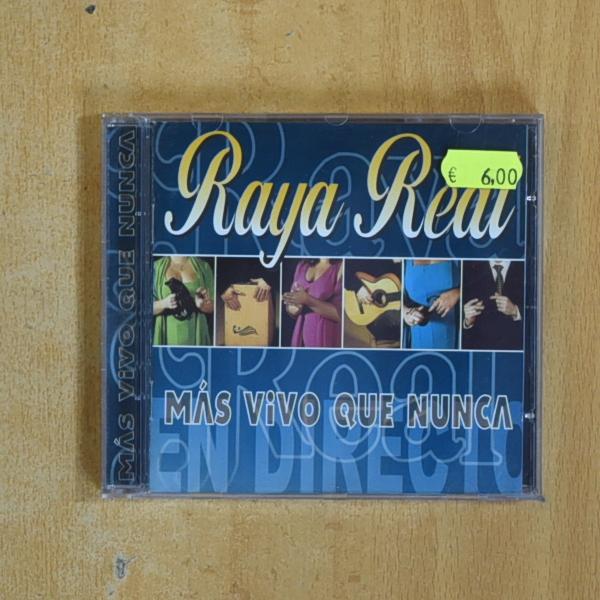 RAYA REAL - MAS VIVO QUE NUNCA - CD