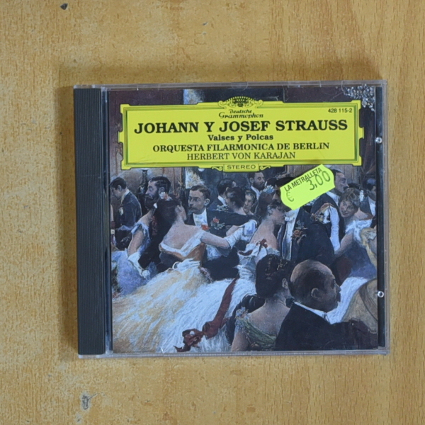 [418155] JOHANN Y JOSEF STRAUSS - VALSES Y POLCAS - CD