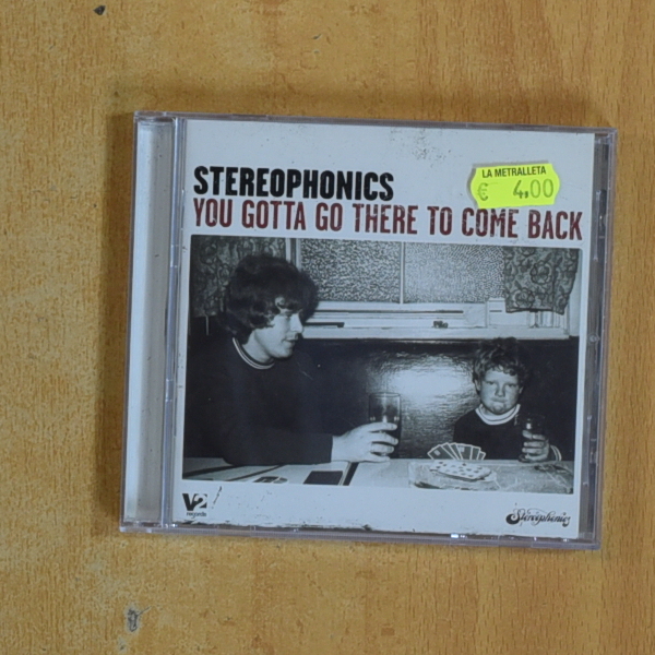 [418161] STEREOPHONICS - YOU GOTTA GO THERE TO COME BACK - CD