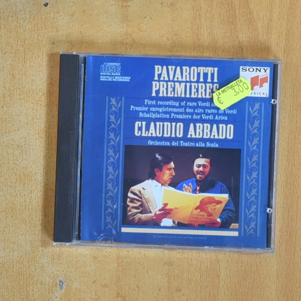 [418178] PAVAROTTI - OREMIERES - CD