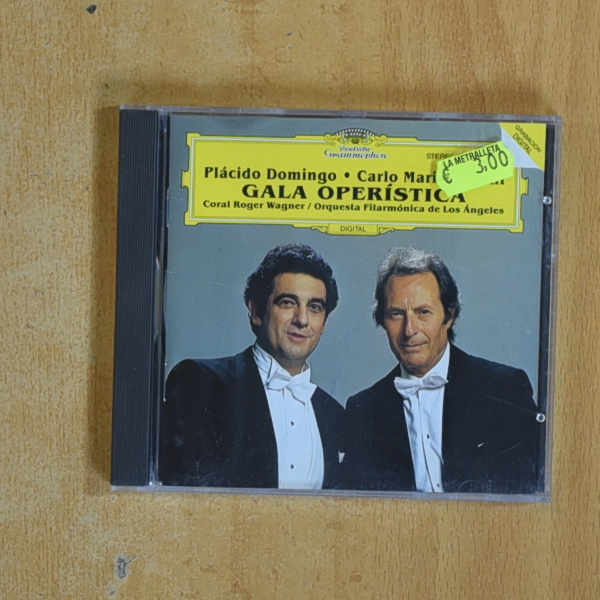 [418190] PLACIDO DOMINGO / CARLO MARIA GIULINI - GALA OPERISTICA - CD