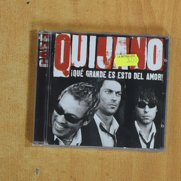 CAFE QUIJANO - QUE GRANDE ES ESTO DEL AMOR - CD
