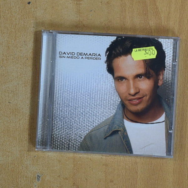 DAVID DE MARIA - SIN MIEDO A PERDER - CD