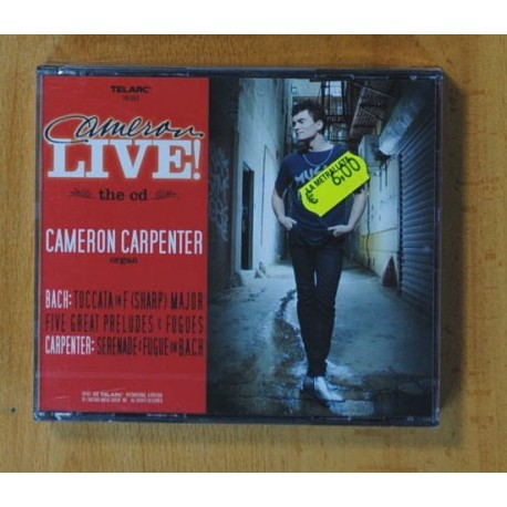 [249165] CAMERON CARPENTER - CAMERON LIVE! + DVD - CD