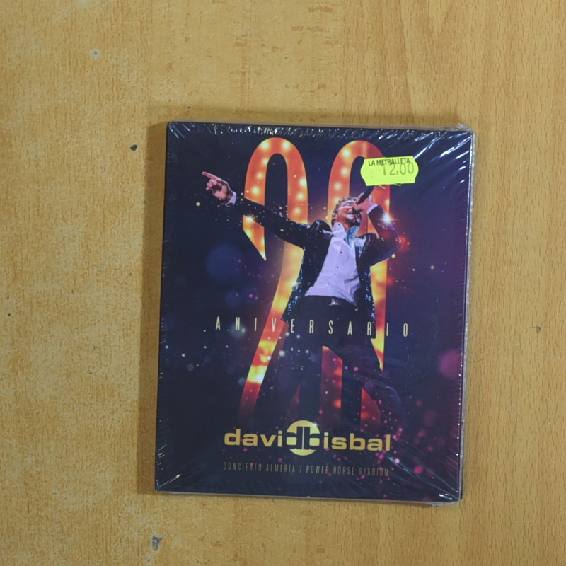 DAVID BISBAL - 2O ANIVERSARIO - DVD